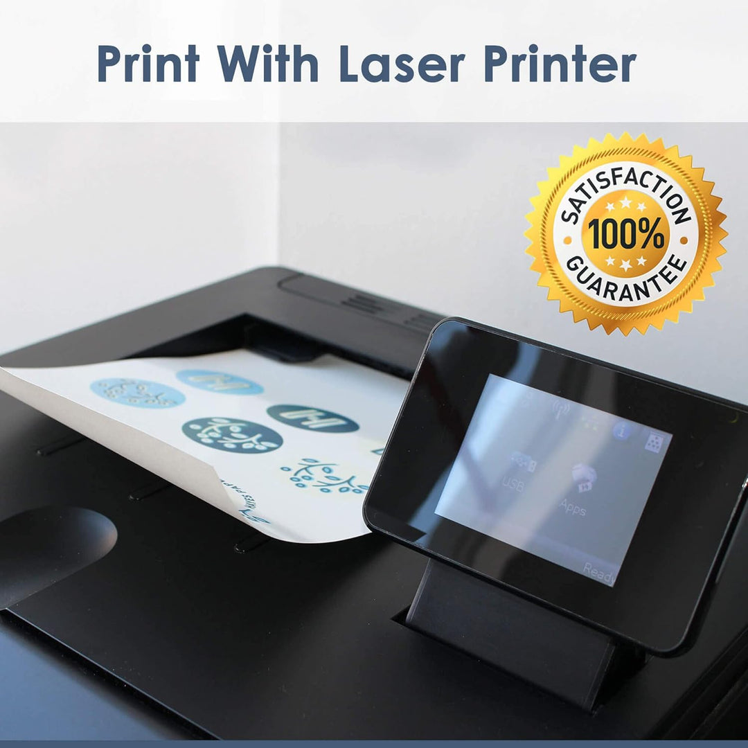 Hayes Paper, Wasserschiebefolie, Aufkleberpapier, LASERDRUCKER TRANSPARENT, 20 Seiten Erstklassiges