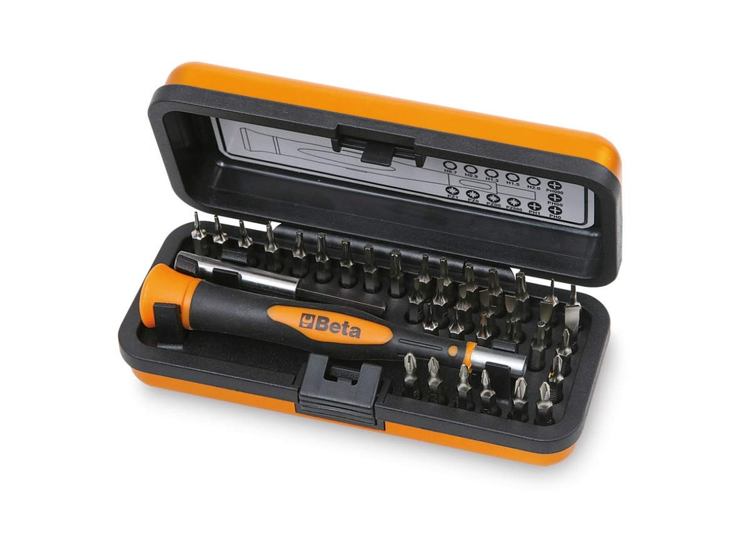 Beta 1256/C36-2 Elektronikschraubendreher, Schraubendreher-Set für Präzisionsarbeiten (Werkzeugsatz