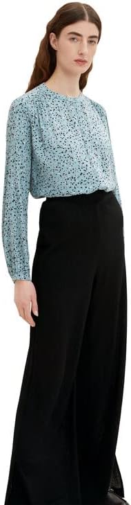 TOM TAILOR Damen Bluse mit Muster 46 30927 - Tourmaline Dot Design, 46 30927 - Tourmaline Dot Design