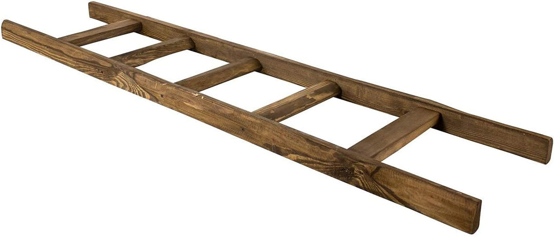 Originale Altländer Holzleiter 165cm Dekoleiter Handtuchhalter Kleiderständer Einfachleiter Handtuch