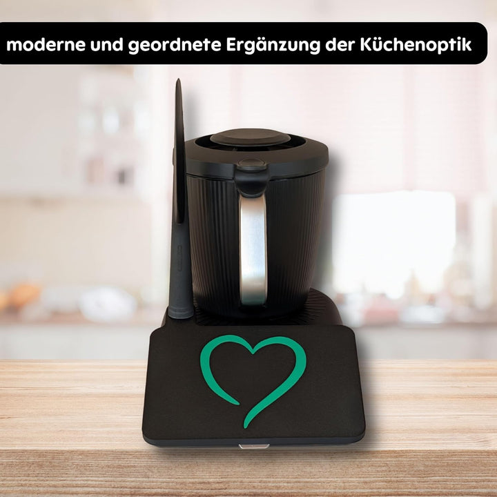 Bundle für Thermomix TM7 Vorwerk – Zubehör Gadget für Thermo mix TM7 Abdeckung mit Herz Wiegeplatte