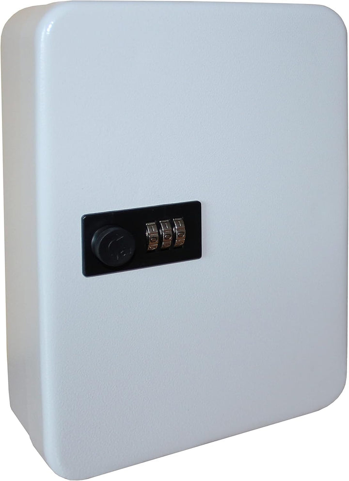 Melsmetall Schlüsselkasten Schlüsselschrank 49 Haken, 30cm mit Zahlenschloss