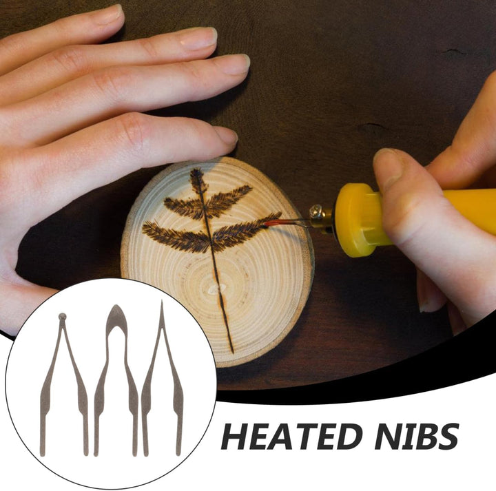 6 Stk Pyrograph-stiftspitze Werkzeug Ersatz Für Pyrographie-spitzen Bausatz Für Holzverbrennung Holz