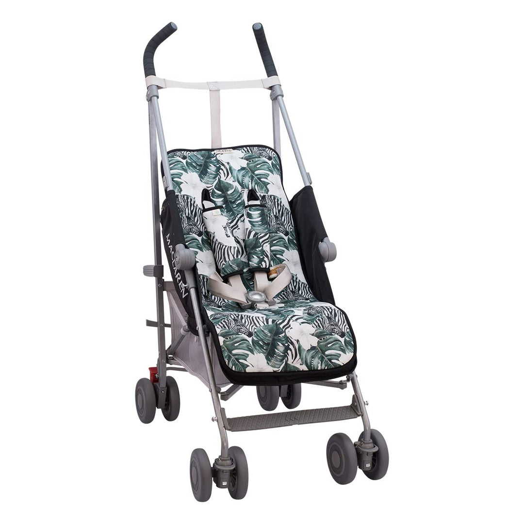 JYOKO KIDS Sitzauflage Universal für Kinderwagen + Gurtpolster Hergestellt aus Baumwollstoff + Schau