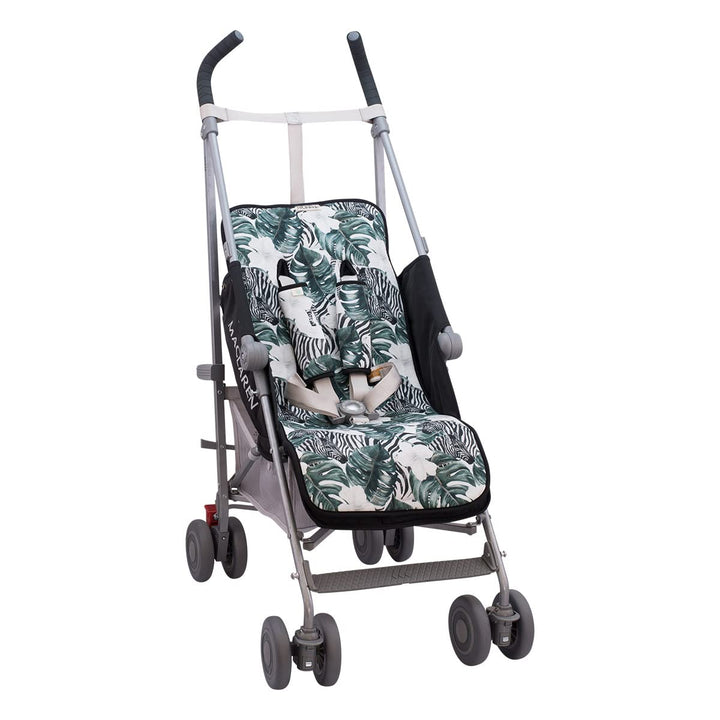 JYOKO KIDS Sitzauflage Universal für Kinderwagen + Gurtpolster Hergestellt aus Baumwollstoff + Schau