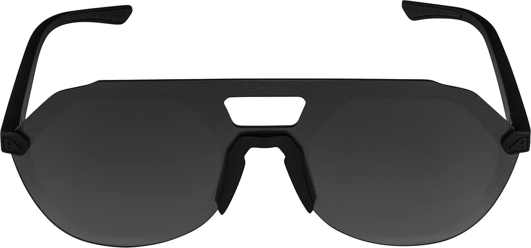 ALPINA Unisex Sonnenbrille Sonnenbrille (1er Pack) Einheitsgrösse Ganz Schwarz Matt, Einheitsgrö