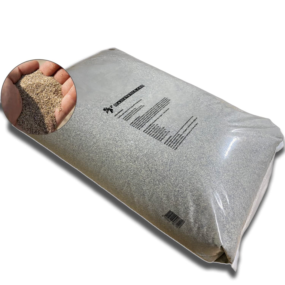 Sand für Sandstrahler, Sandstrahler, Vaga, 0,3 – 1,00 mm, 25 kg Säcke zum Sandstrahlen von Holz, Eis
