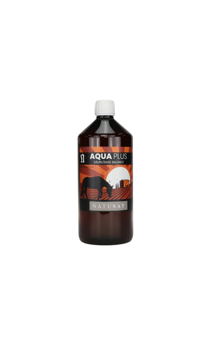 Natusat Aqua Plus - Pferdemuskeln, Pferdeleistung, Säure-Basenhaushalt Pferde und Hunde, 1000 ml