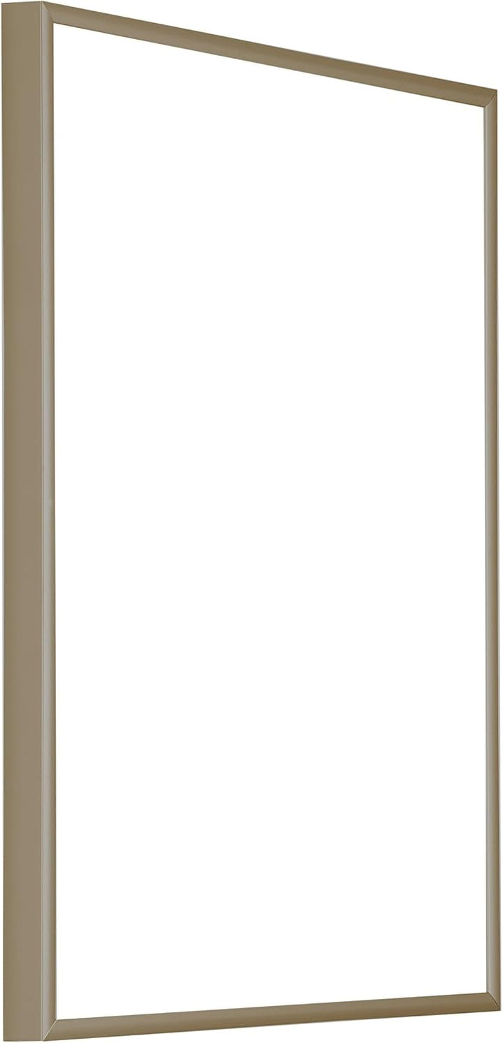 yd. Your Decoration - Bilderrahmen 75x100 cm - Champagner - Bilderrahmen aus Aluminium mit Acrylglas
