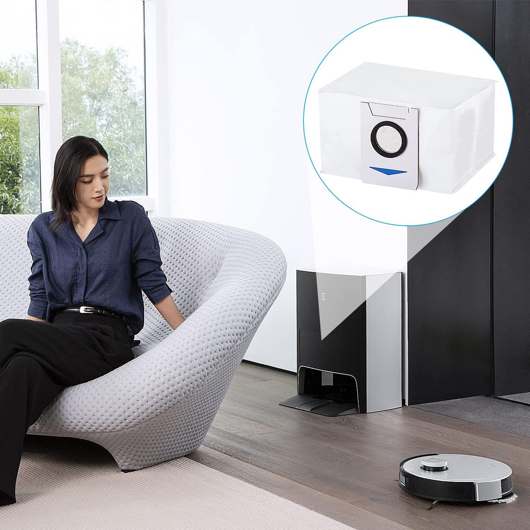 23 Stück Ersatz-Zubehör-Set für Ecovacs DEEBOT X1 Turbo/Omni, 1 Hauptbürste, 2 Reinigungsbürsten, 4