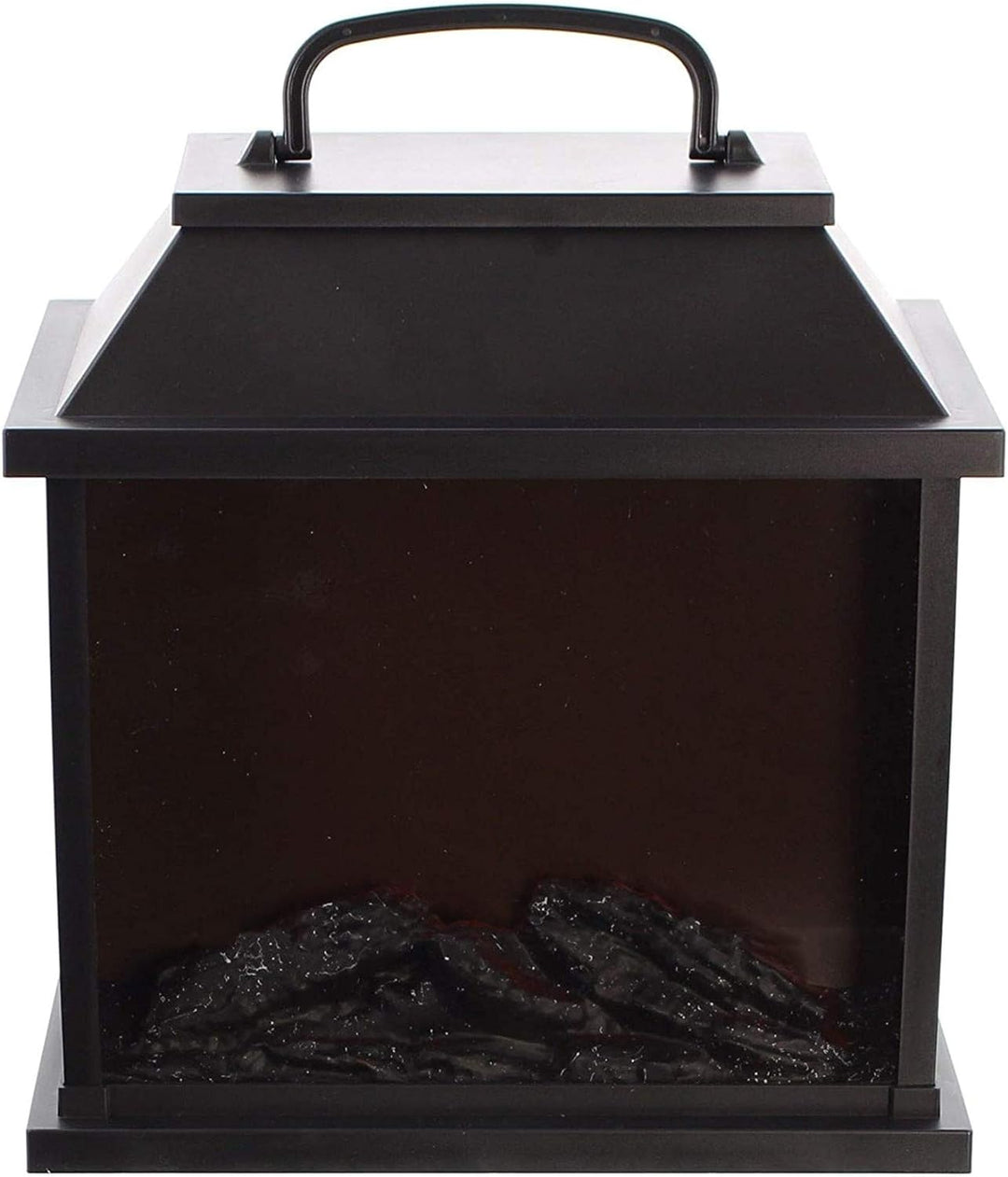 Dekoleidenschaft LED Kamin mit faszinierendem Flammen-Effekt, Tischfeuer, Tischkamin, Batterie- und