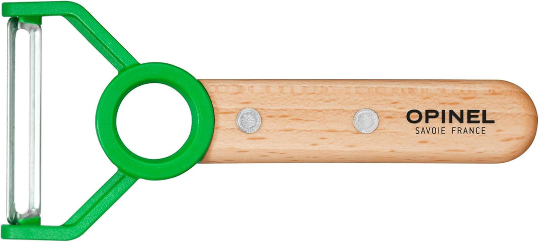 Opinel Coffret le petit chef bois vert, 3-teilig