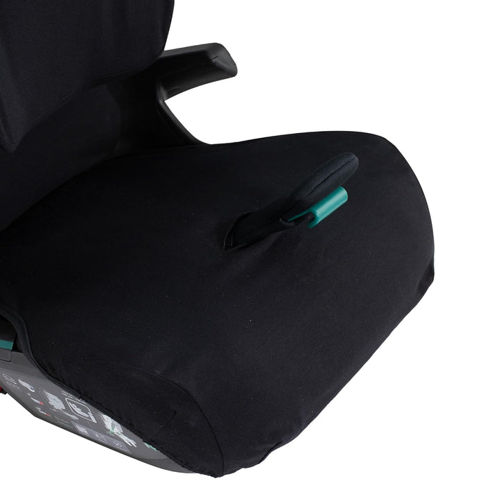 JYOKO Kids Bezug kompatibel mit Britax Romer Kidfix, aus Baumwolle (Romer Kidfix I-Size, Black Serie