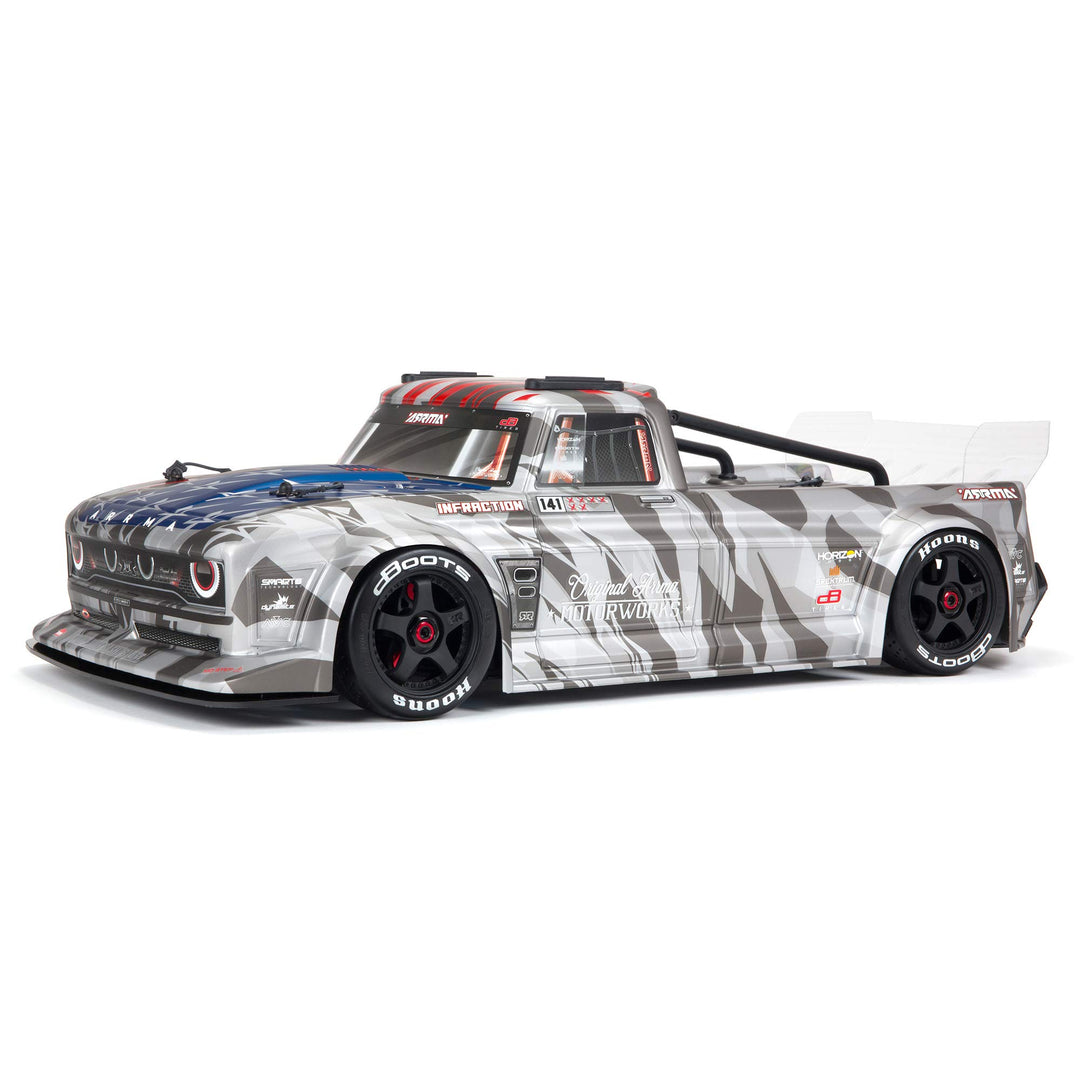 ARRMA 1/7 INTROCTION 6S BLX V2 All-Road RC LKW RTR (Sender und Empfänger enthalten, Batterien und La