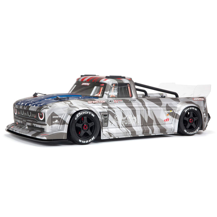 ARRMA 1/7 INTROCTION 6S BLX V2 All-Road RC LKW RTR (Sender und Empfänger enthalten, Batterien und La