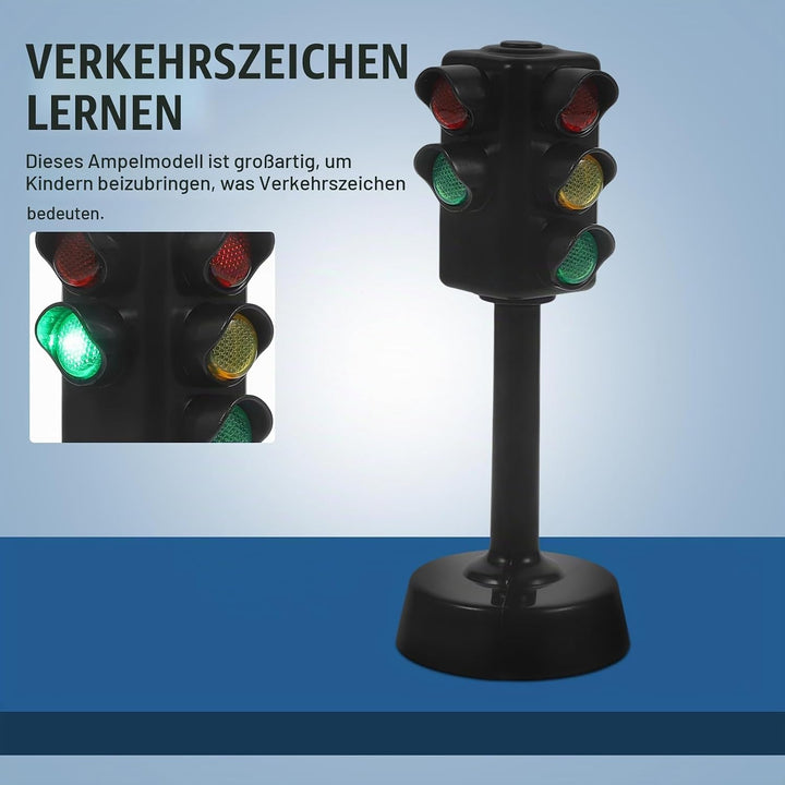 TOYANDONA 2Pcs Ampel Spielzeug Lustige Frühe Pädagogische Spielzeug Ampeln Modell Spielzeug Verkehrs