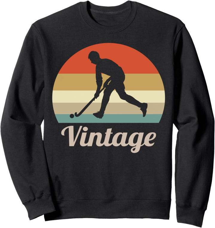 Feldhockey Fieldhockey Hockey Hallenhockey Vintage Fun Sport Sweatshirt