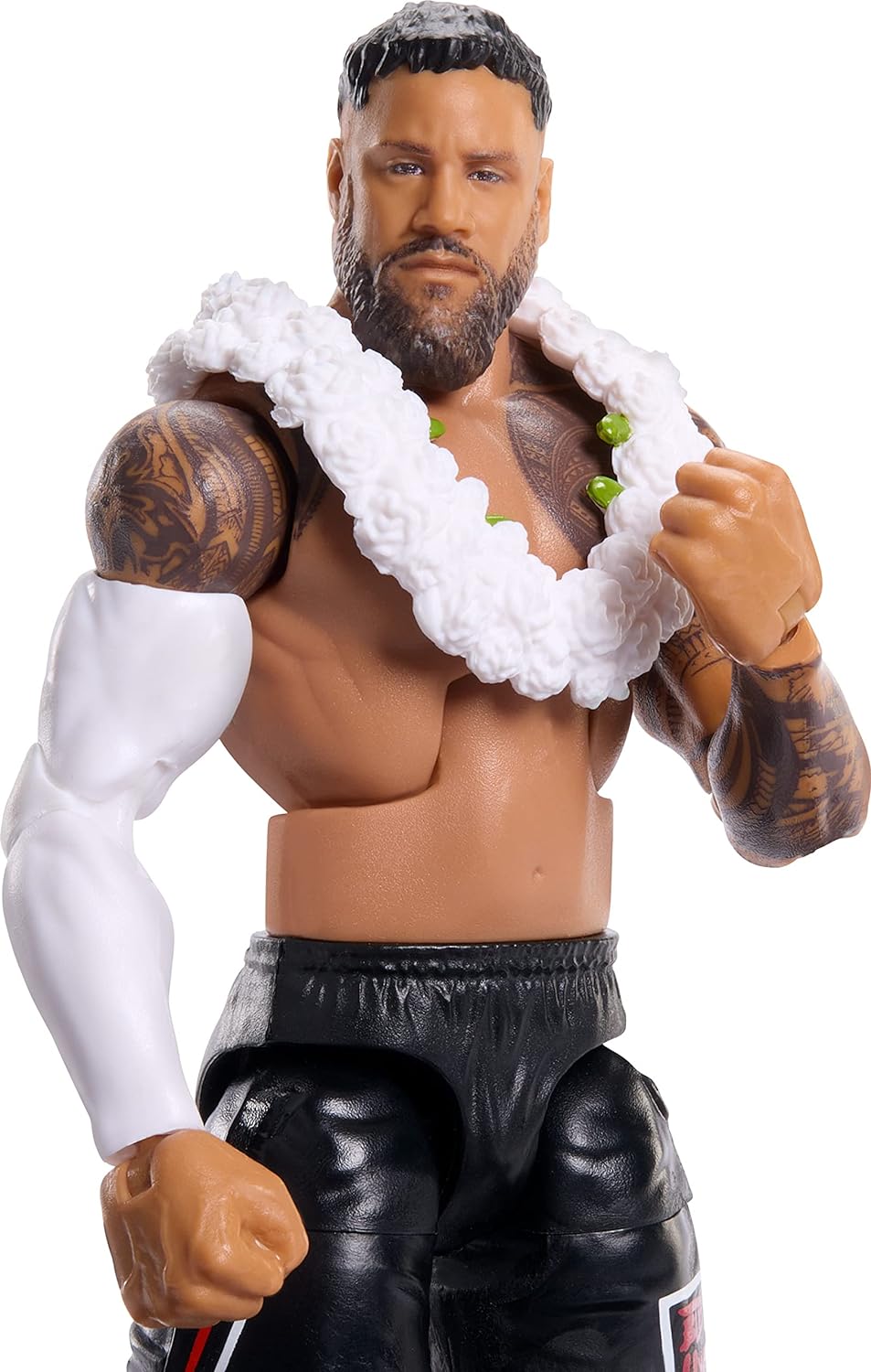 WWE MATTEL Elite Actionfigur SummerSlam Jey USO mit Zubehör und Mr. Perfect Build-A-Figure Parts