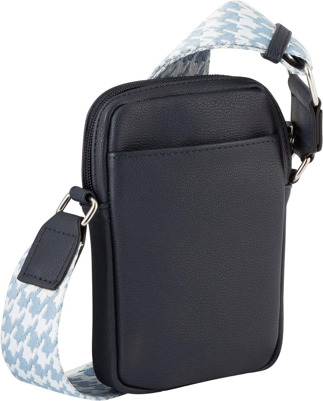 TOM TAILOR Damen Denim Bags Abbie Handytasche Umhängetasche Klein Grau Dark Blue, Dark Blue