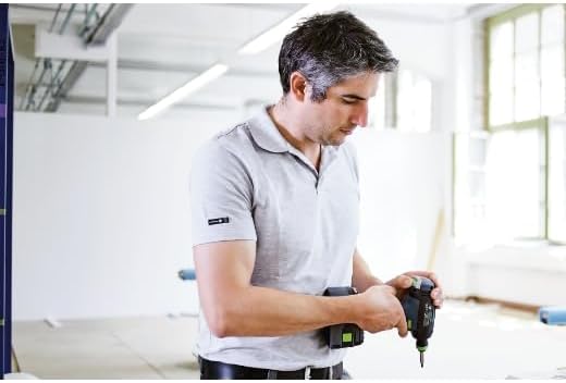Festool Akku-Bohrschrauber T 18+3-Basic (mit Werkzeugfutter, Magnet-Bithalter, Schnellspannbohrfutte