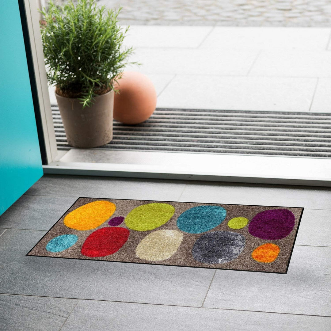 Salonloewe Fussmatte, bunt, 60x85 cm 60 cm x 85 cm Bunt, 60 cm x 85 cm Bunt