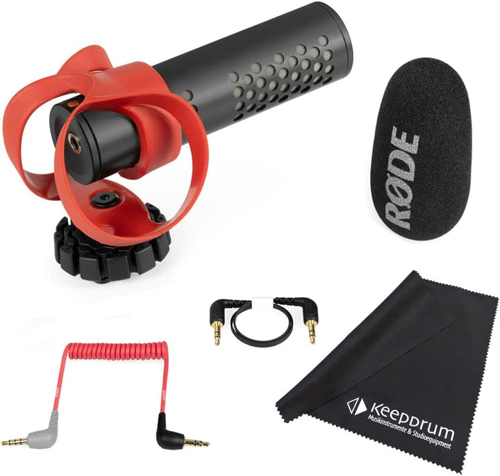 Rode Videomicro II Videomikrofon + keepdrum Mikrofasertuch