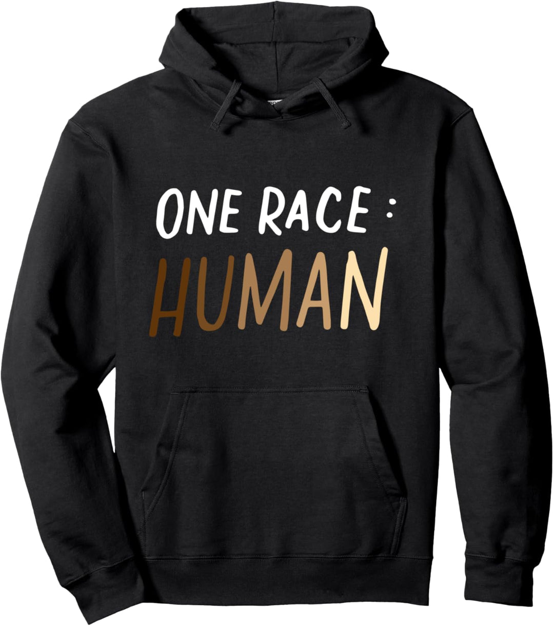 Eine Rasse Menschlicher Antirassismus Tag Der Vielfalt Pullover Hoodie