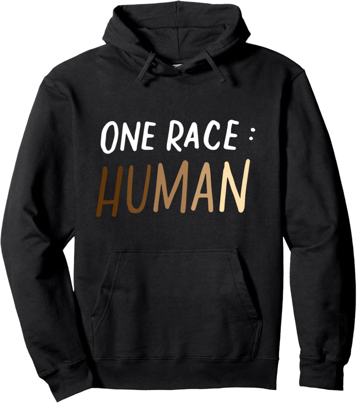 Eine Rasse Menschlicher Antirassismus Tag Der Vielfalt Pullover Hoodie