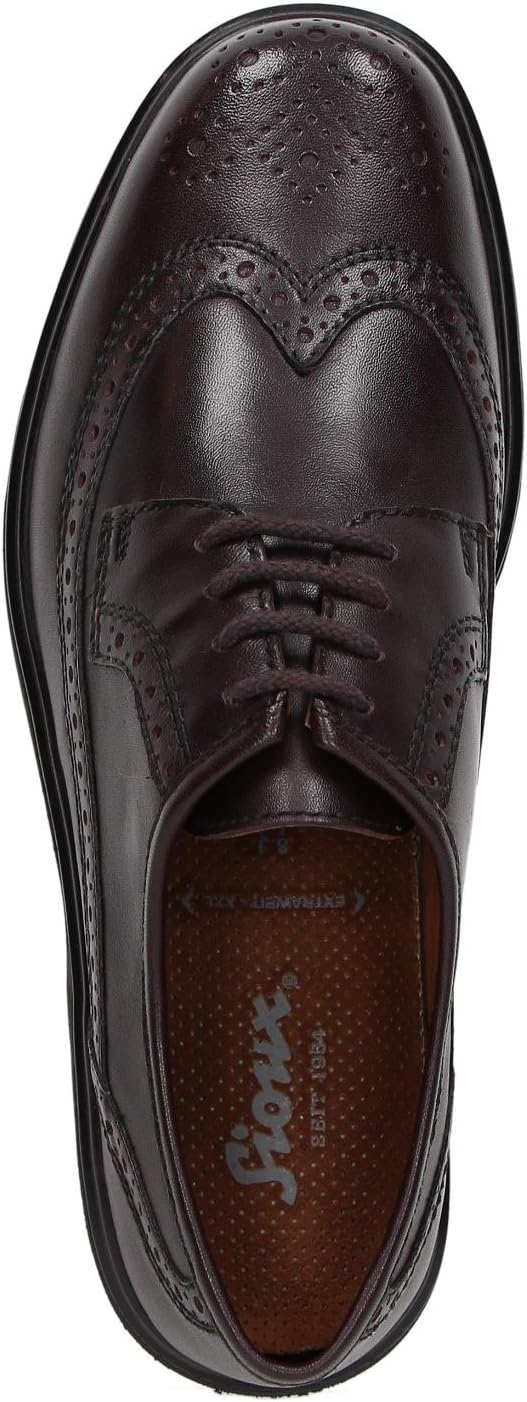 Sioux PACCO 28447 Herren Klassischer Schnürer 40 EU X-Weit Braun Bordeaux, 40 EU X-Weit Braun Bordea