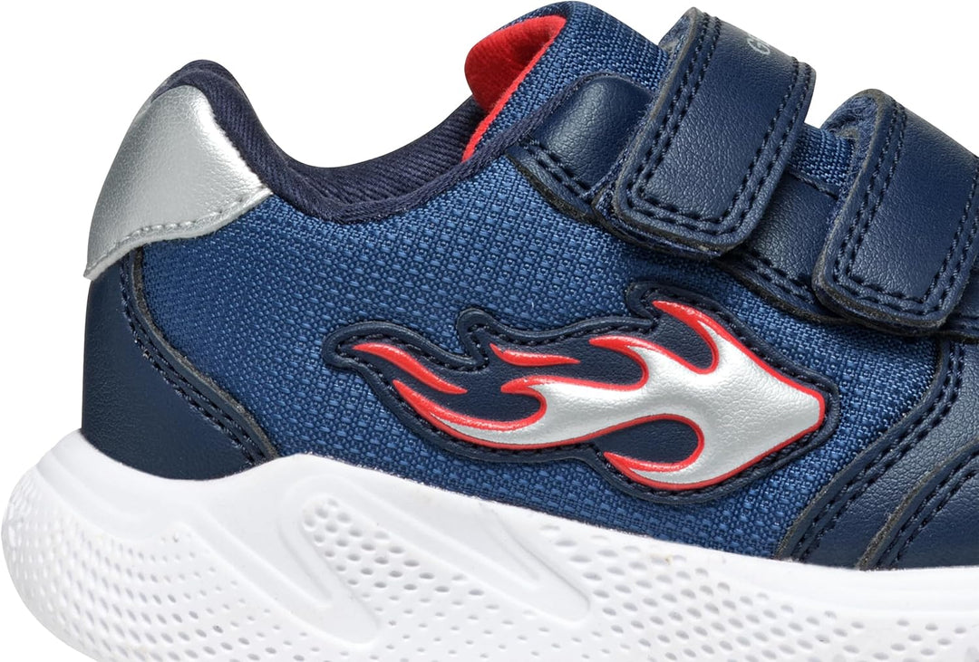 Geox Jungen B Sprintye Boy A Sneakers 20 EU Blau, 20 EU Blau