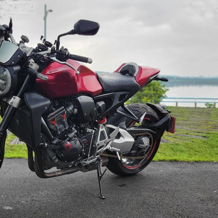 Midimttop Motorrad Hinterer Beifahrer Sozius Sitz bezug Heck verkleidung Verkleidung Kompatibel mit