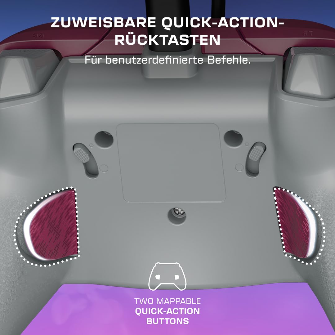 Turtle Beach Rematch Advanced Kyoto Bloom Wired Gaming Controller für Xbox und PC – Lentikular, zuwe