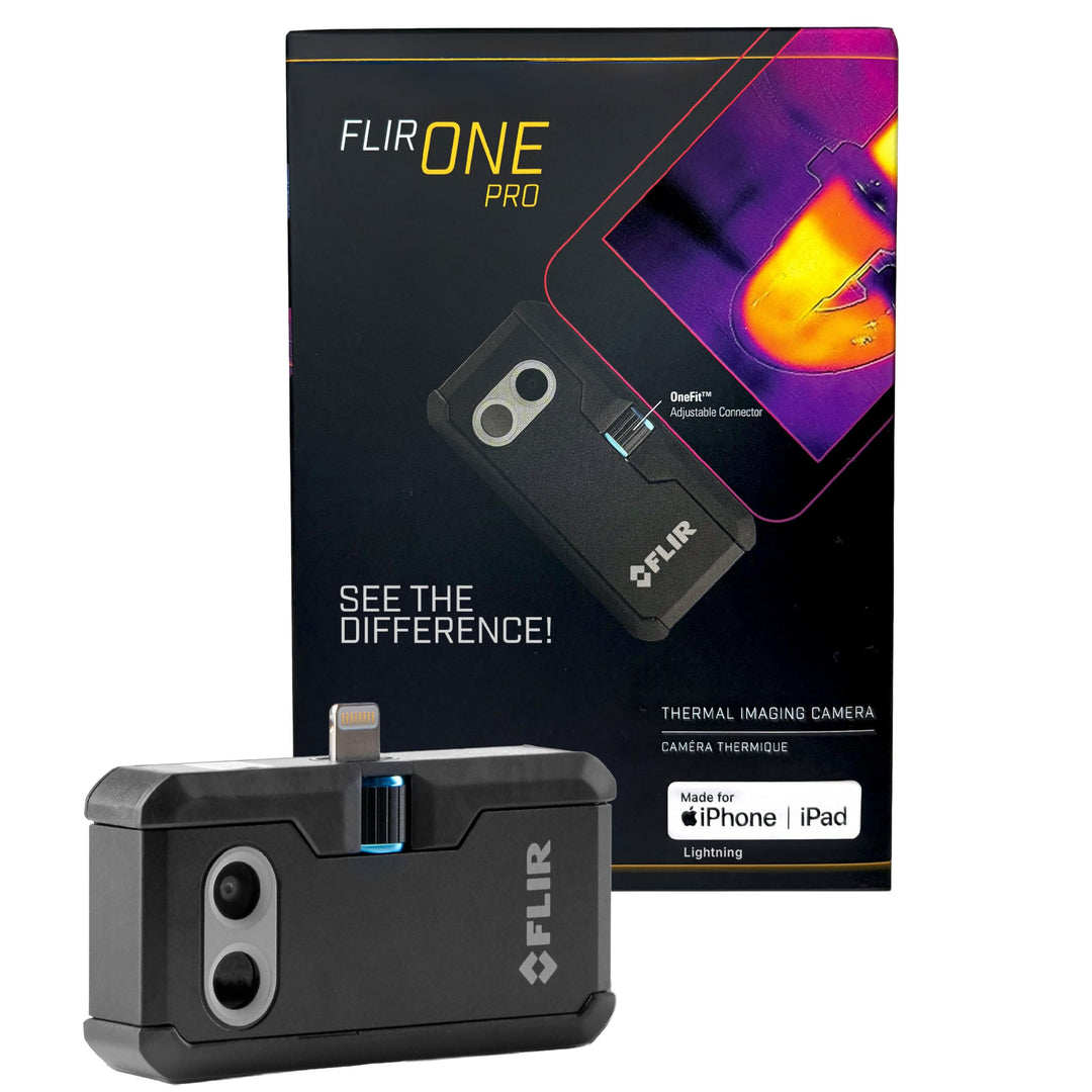 FLIR ONE Pro - iOS - Professional Grade Thermal Camera for Smartphones - with VividIR and MSX Image