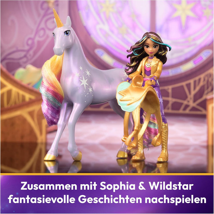 Unicorn Academy Sophia und Einhorn Wildstar Set - ca. 12 cm grosse Originalfiguren zur beliebten Net