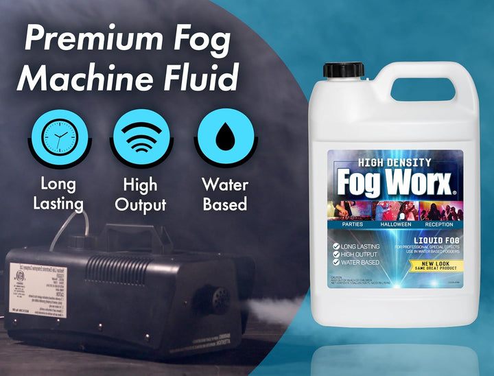 Sanco Industries Fogworx Extreme high Density Fog Juice Gallon - langlebige, hohe Leistung, geruchs-