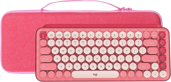 Aenllosi Hart Tragen Tasche Hülle für Logitech POP ICON Combo/Pop Keys Mechanische kabellose Tastatu