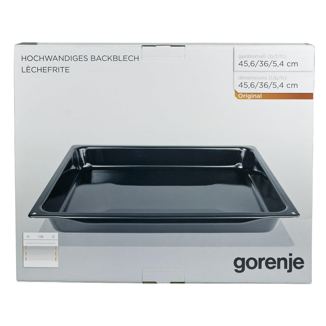 Kompatibel/Ersatz für Foster 242135 Backblech Blech 456x360x54mm emailliert AC016 XXL Fettpfanne Bac