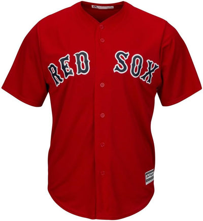 Majestic Boston Red Sox Cool Base MLB Trikot Jersey Road Navy S Rot, S Rot