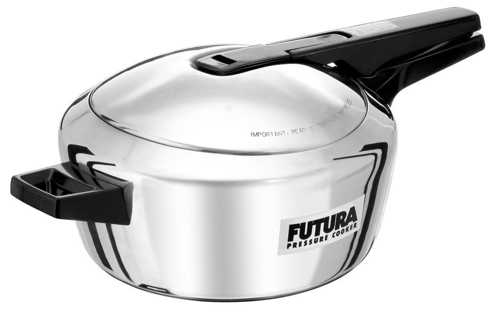 Hawkins/Futura F41 Schnellkochtopf, Edelstahl, Silber, 4-Liter, 4-Liter