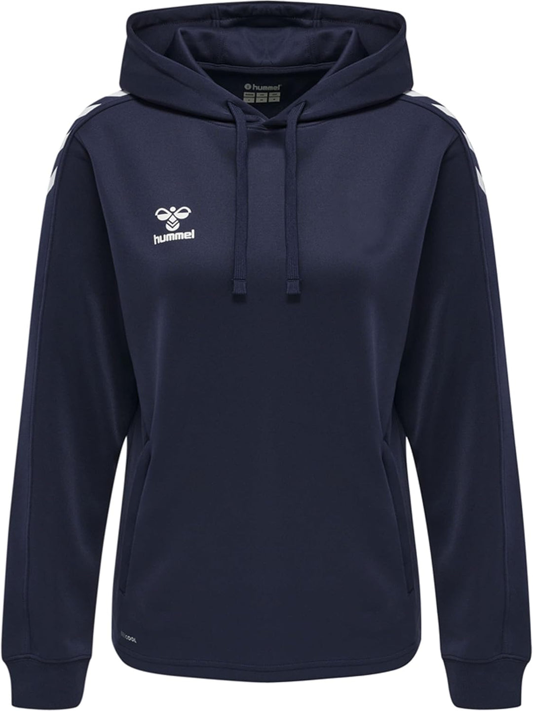 hummel Damen Hmlcore Xk Poly Hood Sweat Woman Sweatshirt XL Marine, XL Marine