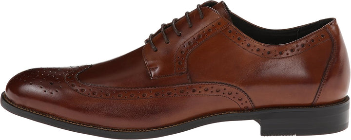 STACY ADAMS Herren Garrison Wingtip Oxford 39.5 EU Cognac, 39.5 EU Cognac