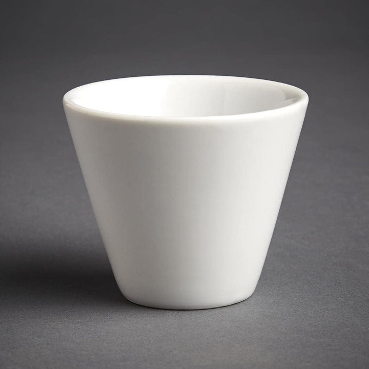 Olympia CM164 Whiteware Conical Ramekin White - 100ml 70mm 2 3/4" (Box 12), 70mm