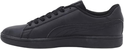 PUMA Unisex Smash V2 L Sneaker 36 EU Puma Black Puma Black, 36 EU Puma Black Puma Black