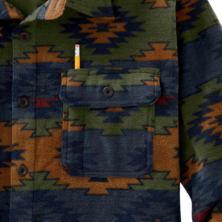 Legendary Whitetails Navigator Fleece-Herrenhemd mit Knopfleiste S Asphalt Ridge, S Asphalt Ridge