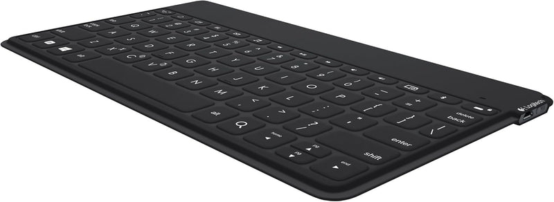 Logitech Keys-to-Go Kabellose Tablet-Tastatur, Bluetooth, iOS-Sondertasten, Ultraleicht & Geräuschlo