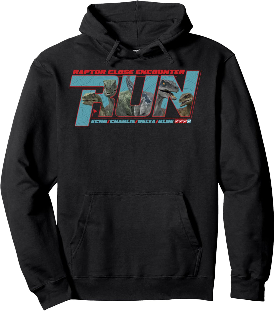 Jurassic World: Camp Cretaceous Raptor Close Encounter Pullover Hoodie