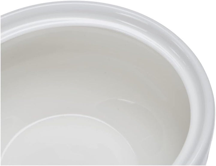 Villeroy und Boch New Cottage Basic Zuckerdose, 450 ml, Höhe: 6,5 cm, Premium Porzellan, Weiss