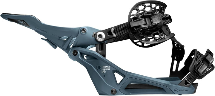 Nidecker Supermatic Snowboard – Universelle, doppelt einsteckbare automatische Bindung – Komfortabel