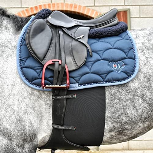 LOVEHORSES Schutzgurt Full Contact Neues Modell - Feste Position, Nicht verstellbar - Made in Italy