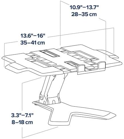 Ergotron Neo-Flex Notebook Lift Stand - Notebook-Ständer - Schwarz